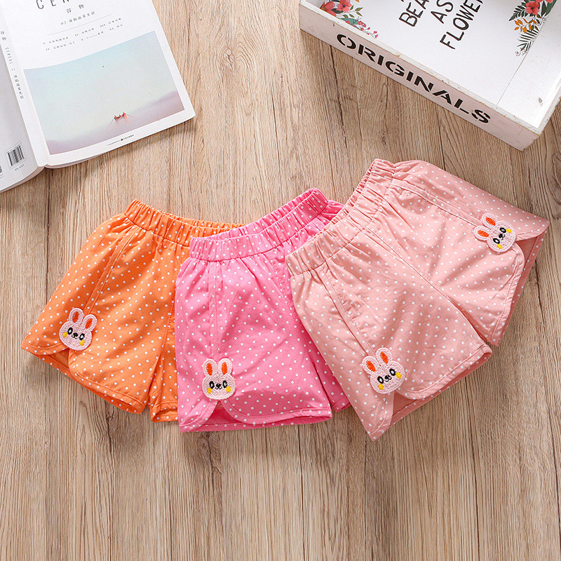 Ljetne kratke hlače za djevojčice Tanke modne dječje hlače iz crtanih filmova Hlače za plažu za djevojčice Slatke dječje hlače