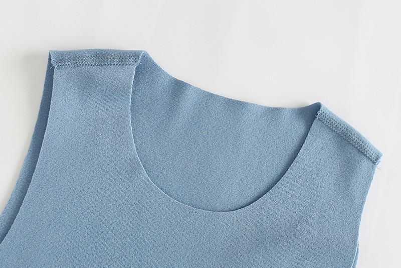 Dječji termo prsluk bez tragova od baršuna, jesen i zima, pidžama za dječake, vrući prsluk za djevojčice, dječja donja majica bez rukava