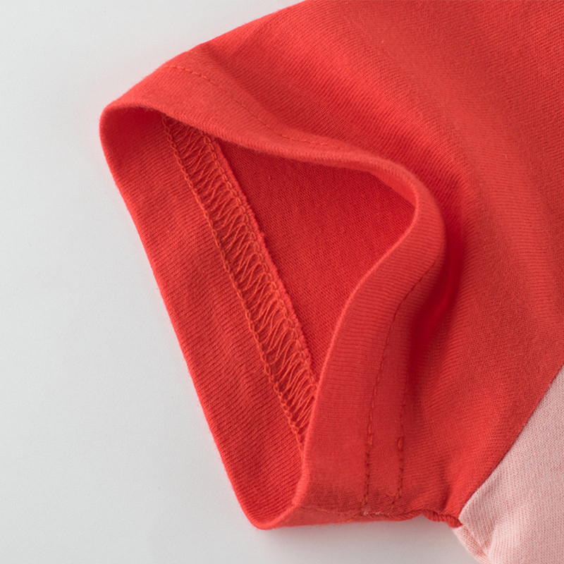 Cute girls T-shirt 2021 New Summer Strawberry Print Βαμβακερά παιδικά κοντομάνικα Top Βρεφικά ρούχα κοριτσίστικα παιδικά μπλουζάκια 2-8 ετών