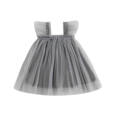 ma&baby 6M-5Y Toddler Βρεφικό Βρεφικό Παιδικό Κοριτσίστικο Φόρεμα βολάν Τούλι Φορέματα σε γραμμή Α για κορίτσια Καλοκαιρινή Πριγκίπισσα Παιδικά Ρούχα D01