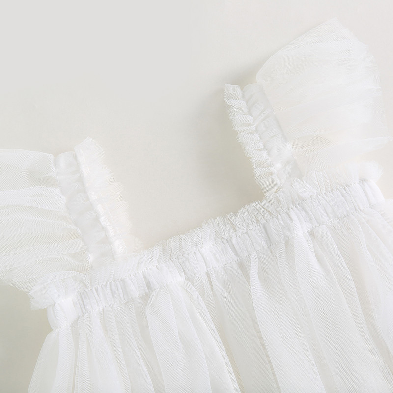 ma&baby 6M-5Y Toddler Βρεφικό Βρεφικό Παιδικό Κοριτσίστικο Φόρεμα βολάν Τούλι Φορέματα σε γραμμή Α για κορίτσια Καλοκαιρινή Πριγκίπισσα Παιδικά Ρούχα D01