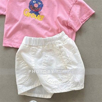Dječje kratke hlače Mekane tanke pamučne korejske stilske jednostavne udobne ležerne modne za djecu bebe slatke dječake i djevojčice
