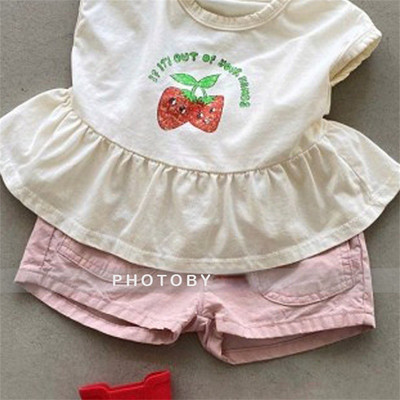 Dječje kratke hlače Mekane tanke pamučne korejske stilske jednostavne udobne ležerne modne za djecu bebe slatke dječake i djevojčice