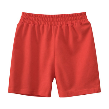 Летни къси панталони за малки момчета Едноцветни къси панталони Ежедневни връхни дрехи Мода за деца Дрехи Футболни шорти за малки момичета