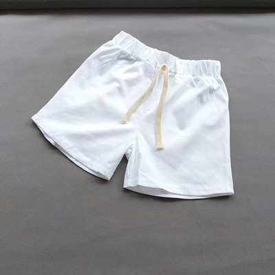 Nyári lányok fiú rövidnadrágok Koreai Candy Color sport rövidnadrágok lányoknak Pamut meleg nadrágok Alkalmi gyerekek lányok strand rövidnadrágok