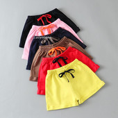 Ljeto 2023. Dječje kratke hlače za djevojčice Jednobojni pamuk 2-8 godina Dječje kratke sportske hlačice za malu djecu Odjeća za male djevojčice Odjeća za trenirke