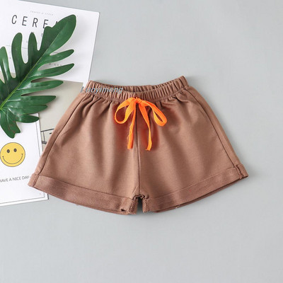 Ljeto 2023. Dječje kratke hlače za djevojčice Jednobojni pamuk 2-8 godina Dječje kratke sportske hlačice za malu djecu Odjeća za male djevojčice Odjeća za trenirke