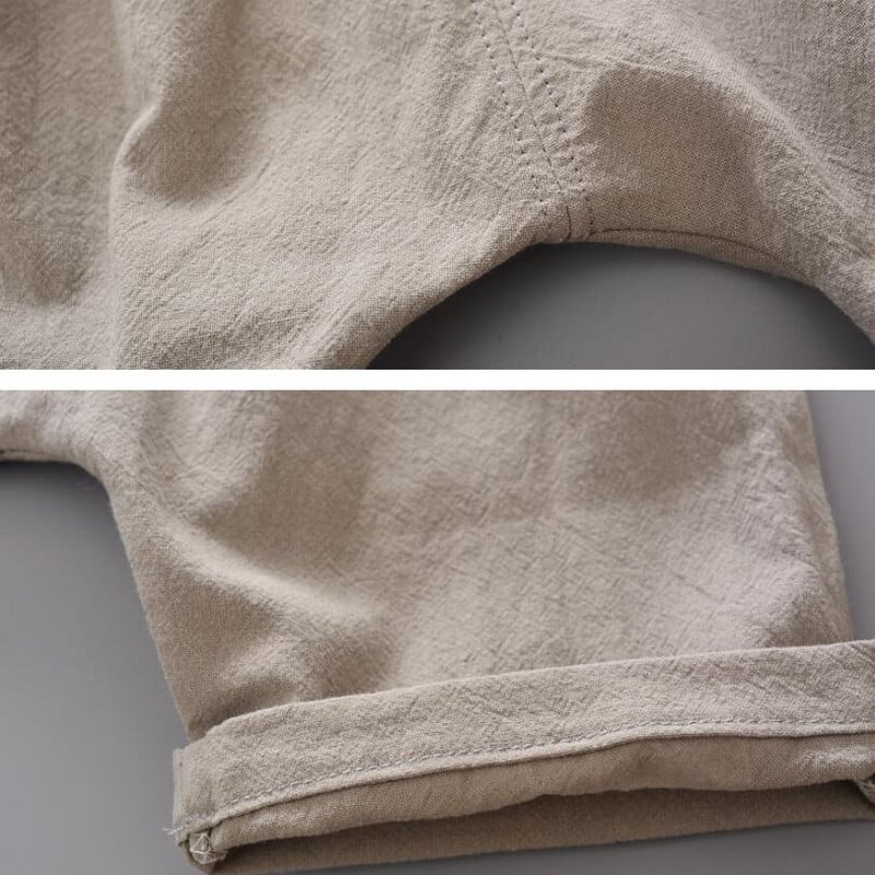 Ljetni komplet za malu djecu Dječji kompleti odjeće za dječake Košulja kratkih rukava s printom od pamučnog lana + kratke hlače 2-dijelni odijelo Dječja odjeća