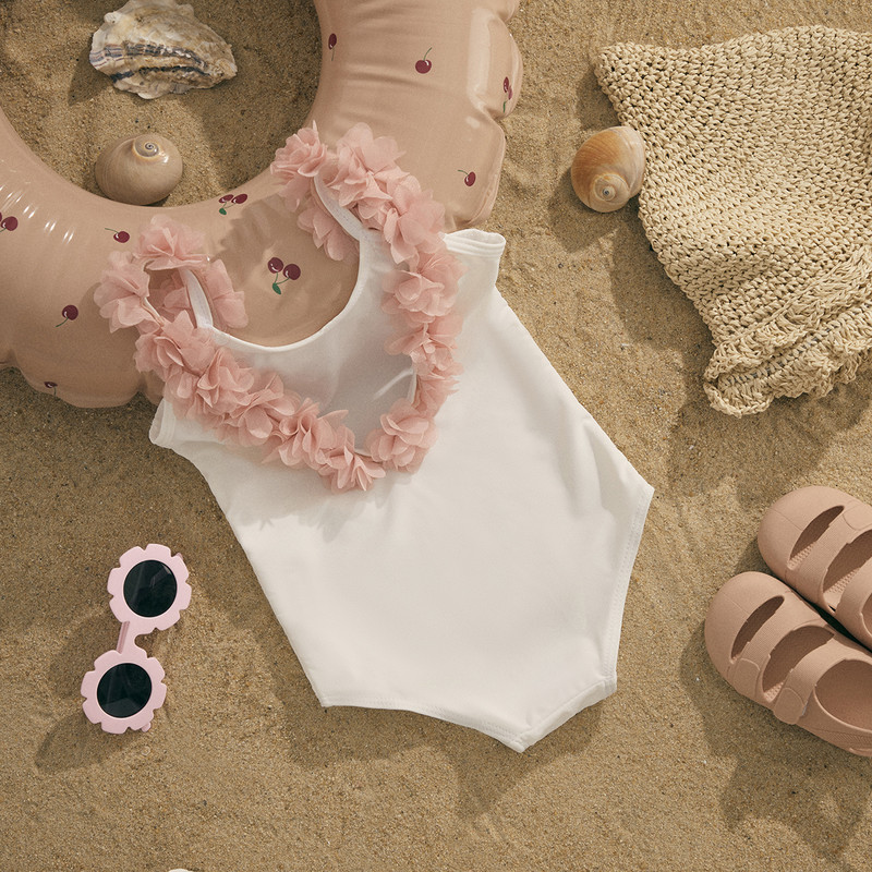 ma&baby 2-7Y Dojenčad, Djeca, Djevojčice Kupaći kostim Floarl Kupaći kostim bez leđa Kupaći kostim za plažu