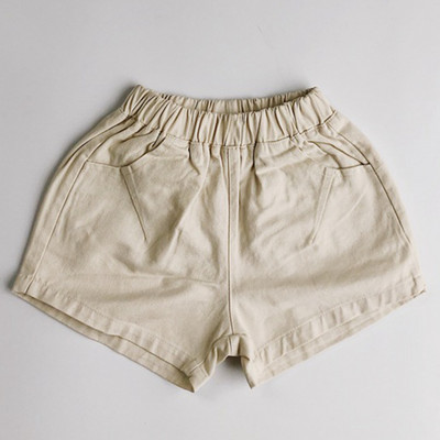 Naujovės korėjietiško stiliaus šortai mažiems berniukams vaikiški drabužiai saldainių spalvos trumpi kūdikių mergaičių korėjietiško stiliaus kelnės mažiems vaikams 12M-6Y