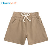 Modna jednobojna dječja odjeća Kratke hlače za dječake Ljetne dječje kratke hlače Pamučna dječja odjeća Hlače za djevojčice 1-5 godina