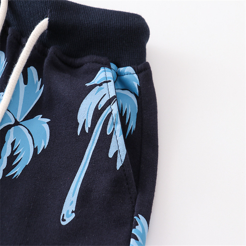 Jumping Meters 2-7T Novi dolazak Dječje kratke hlače Ljetno drvo Kratke hlače s uzicom za malu djecu Odjeća Hlače za dječake