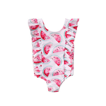1-5 ετών Παιδιά Νέα Μαγιό Βρεφικά Κορίτσια Καρπούζι Print One Piece Swimming Girl Pineapple Suits Kids Summer Swimwear