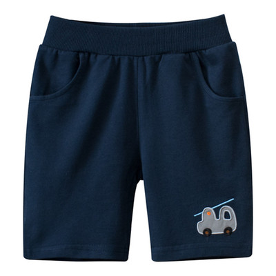 Vasaros mažų berniukų šortai Animaciniai filmukai Automobilių piešiniai Šortai Laisvalaikio viršutiniai drabužiai Mada Vaikams Drabužiai Vaikai Krepšinio šortai
