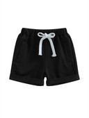 FEIBEL Kratke hlače za dječake, ljetne ležerne pamučne kratke hlače s elastičnim pojasom, kratke hlače s uzicom i džepovima