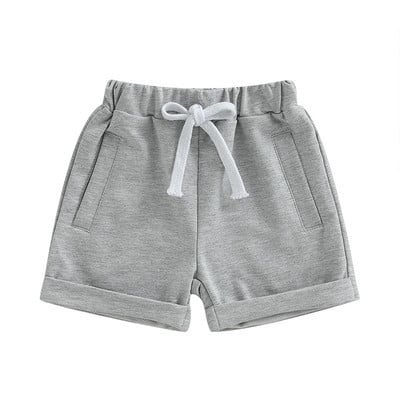 FEIBEL šortai berniukams Vasariniai laisvalaikio medvilniniai šortai elastingi juosmens raišteliai šortai su kišenėmis