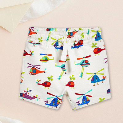 2023. Nova ljetna dječja odjeća s crtanim uzorcima Pletene pamučne dječje kratke hlače za dom i na otvorenom Pletene sportske hlače