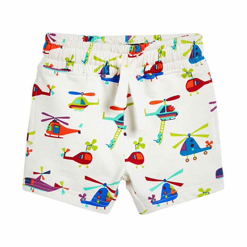 2023. Nova ljetna dječja odjeća s crtanim uzorcima Pletene pamučne dječje kratke hlače za dom i na otvorenom Pletene sportske hlače