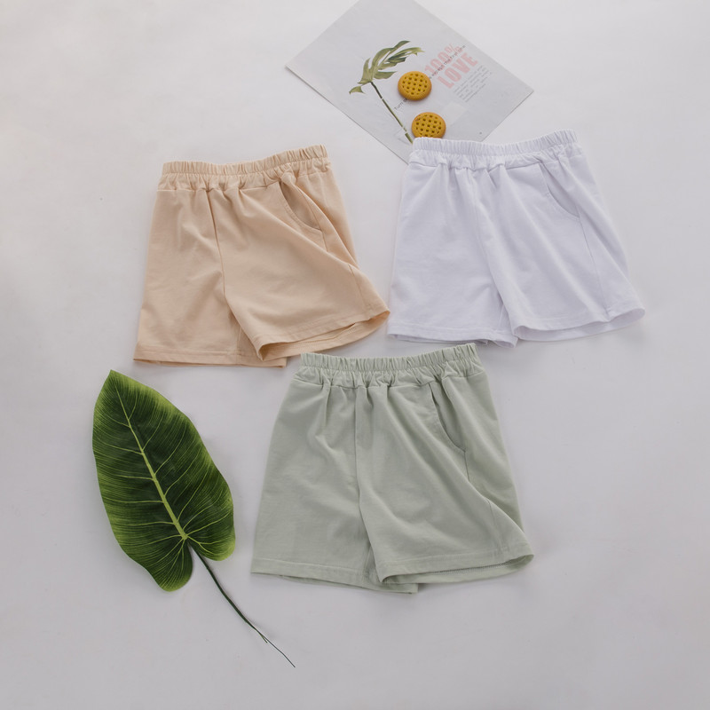 Kratke hlače za bebe, dječake, djevojčice, dječja odjeća, babany bebe, ležerne meke gaćice za malu djecu, labave jednobojne donje hlače, odjeća s elastičnim strukom