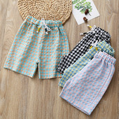 Vaikiški medvilniniai šortai kūdikiams berniukams Minkštos trumpos kelnytės mažiems vaikams vasaros paplūdimio kelnės kūdikiams, languoti drabužiai, kelnės paaugliams