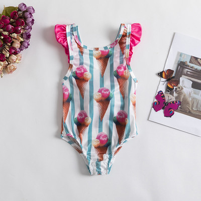 Costum de baie pentru fetiță Costum de baie pentru fete Set de bikini dintr-o bucată pentru copii Biquini infantil Costum de baie pentru copii Îmbrăcăminte de plajă de vară