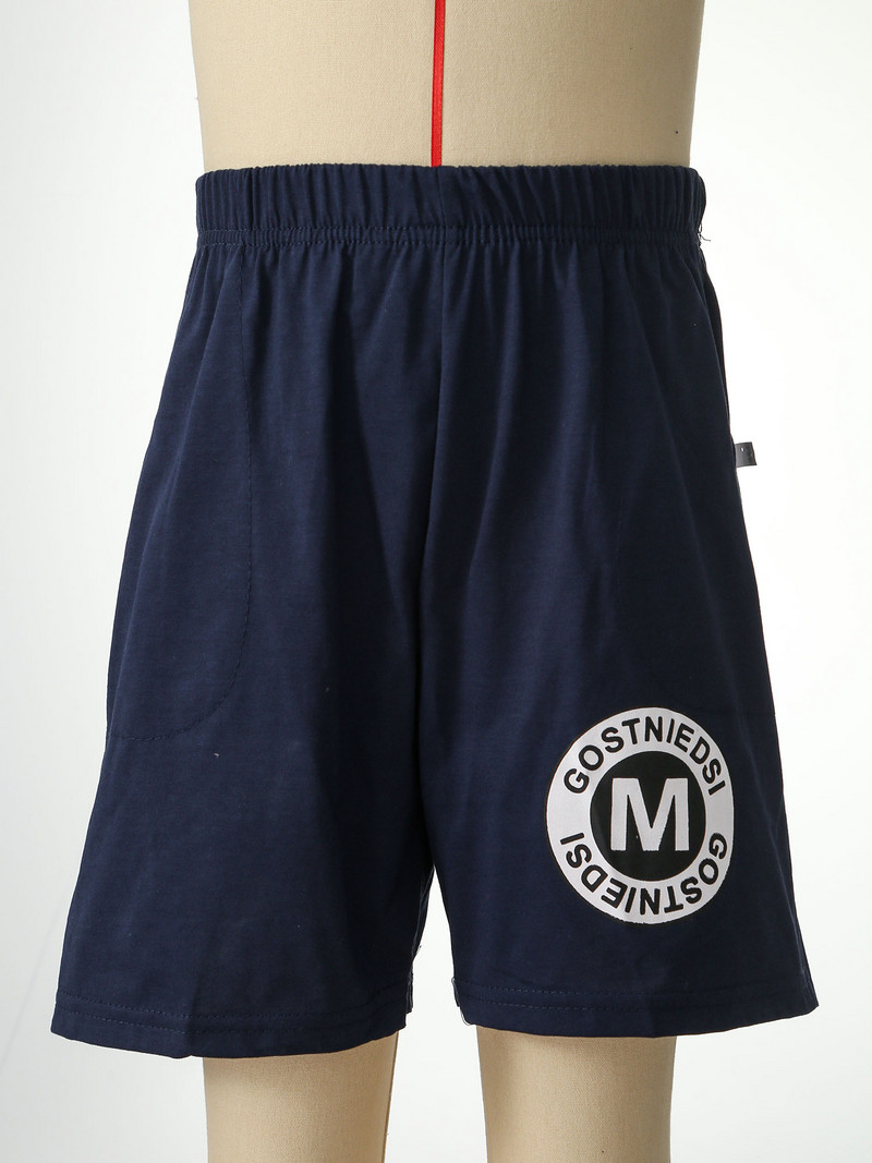 Dječje dječaci Ležerne kratke hlače za trčanje Elastični struk s printom slova Ležerne sportske kratke hlače Dječja odjeća Dnevna odjeća Prozračna sportska odjeća