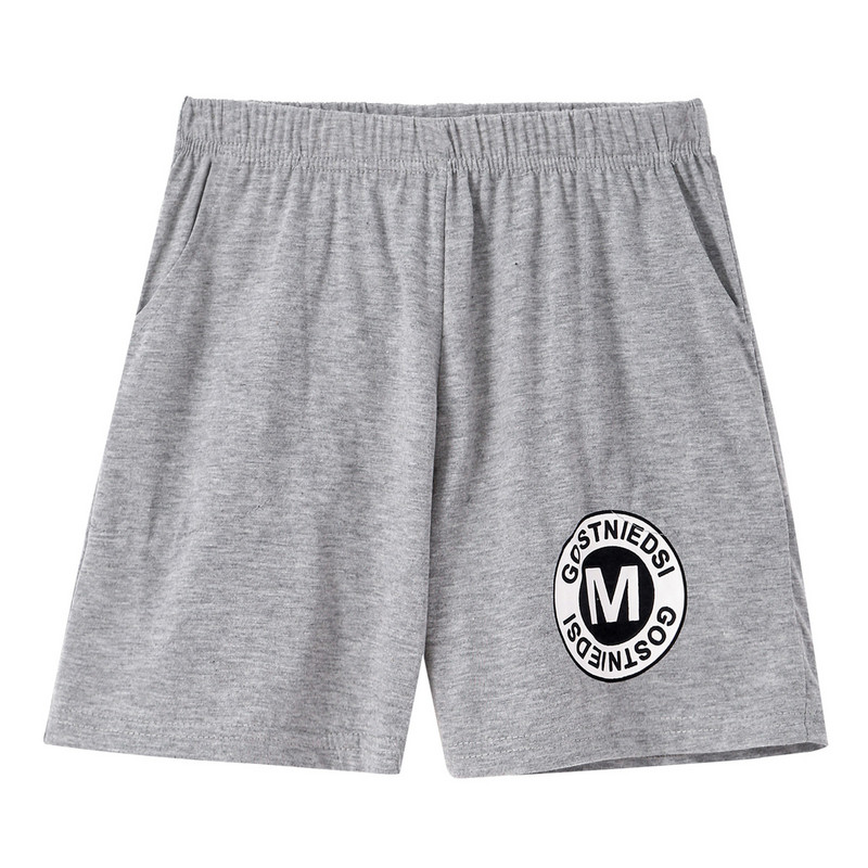 Dječje dječaci Ležerne kratke hlače za trčanje Elastični struk s printom slova Ležerne sportske kratke hlače Dječja odjeća Dnevna odjeća Prozračna sportska odjeća