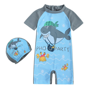 Детски бански костюми с ултравиолетова защита, бански костюми за момче, бански костюми с дълъг ръкав за деца, плувен костюм 2022, детски плажни дрехи за басейн