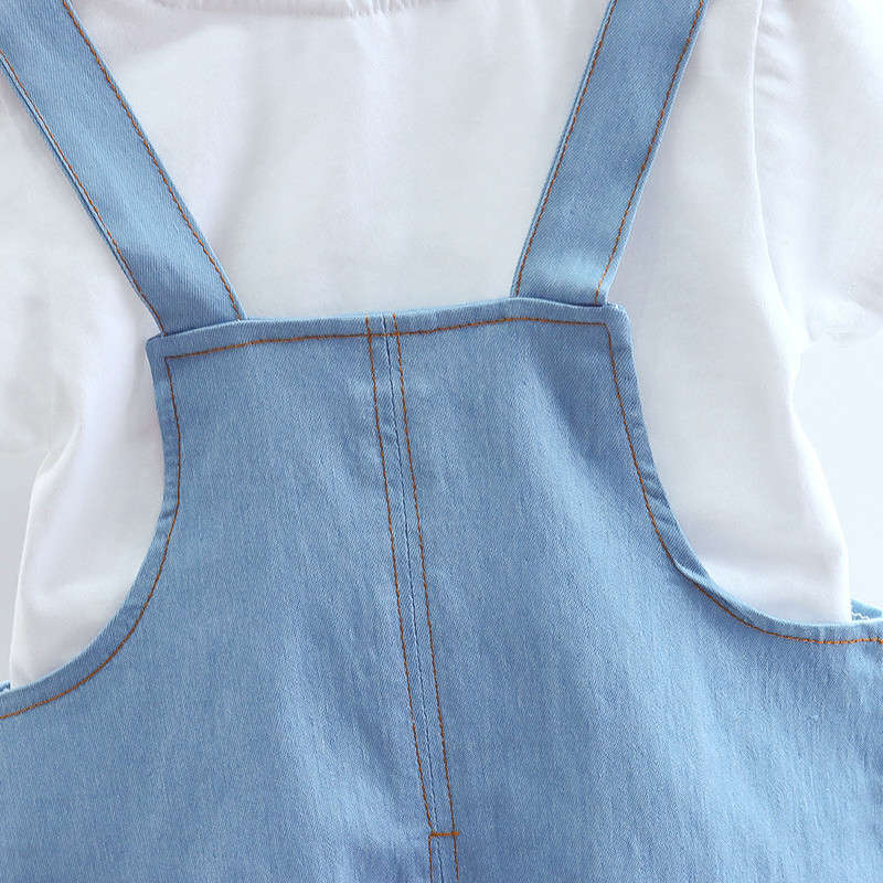 Ljetno odijelo kratkih rukava za dječake Odjeća Modna majica kratkih rukava za slatke dječake + dvodijelni komplet hlača iz crtića