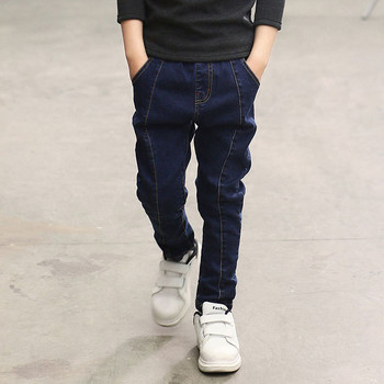 IEENS 4-11 χρονών Αγόρια Ρούχα Λεπτά ίσια τζιν Κλασικό πάτο Παιδικό τζιν Παιδικό παντελόνι Παιδικό Boy Casual παντελόνι
