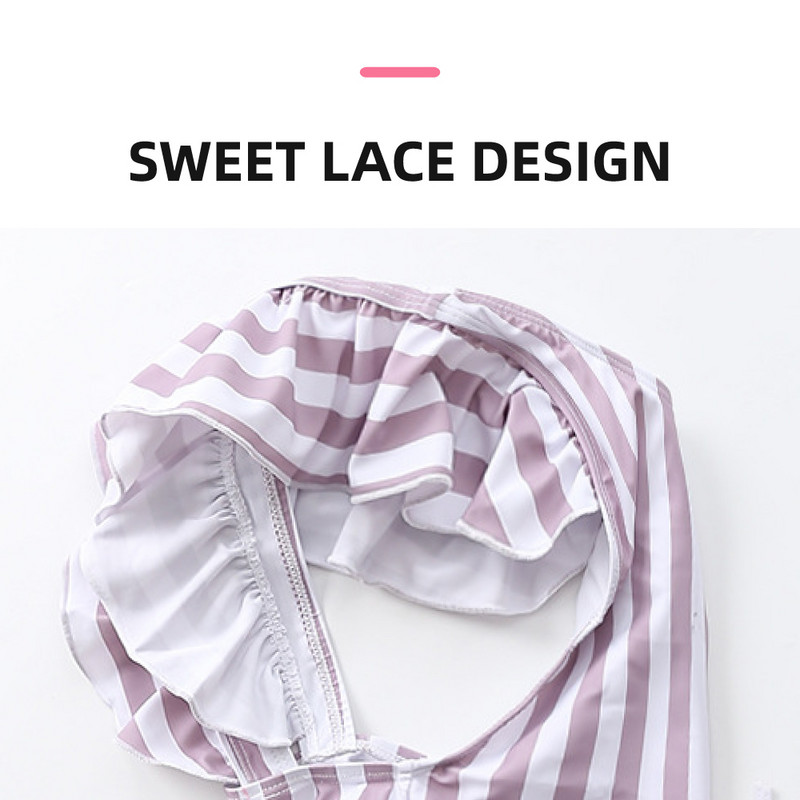 Happyflute 2~8Y mažiems kūdikiams maudymosi kostiumėlis mergaičių vienetas mergaičių maudymosi kostiumėlis su skrybėle Vaikiški maudymosi kostiumėliai Vaikiški paplūdimio drabužiai maudymosi kostiumėlis