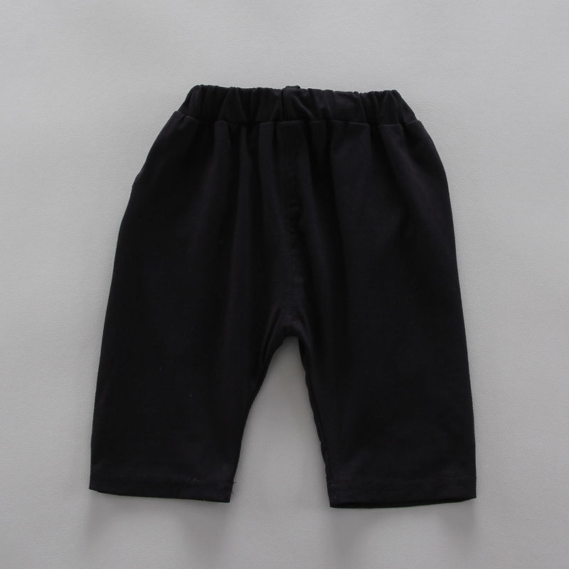 Vasaros vaikų kostiumas trumpomis rankovėmis berniukams, laisvalaikio marškinėliai + kelnės, 2 dalių rinkiniai Vaikiški drabužiai 1–4 m.