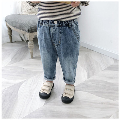 Traperice za malu djecu Traper hlače za male dječake Mekane traperice Dječja odjeća Dječje hlače iz crtića 2 3 4 5 6 godina Traperice s grafitima za dječake