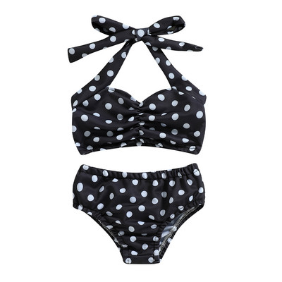 Ma&Baby 0-3Y Dojenčad, Djeca, Djevojčice, Kupaći kostim S printom na točkice, Ljetni kupaći kostimi za novorođenčad, Kupaći kostimi za plažu