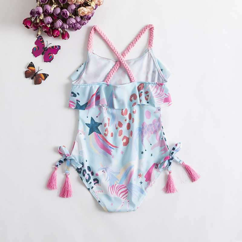 Βρεφικό μανίκι μωρό κοριτσάκι Ολόσωμο μπικίνι καλοκαιρινά παιδικά ρούχα 2023 Νέα παιδικά μαγιό για κορίτσια Βρεφικά μαγιό κορίτσι μαγιό