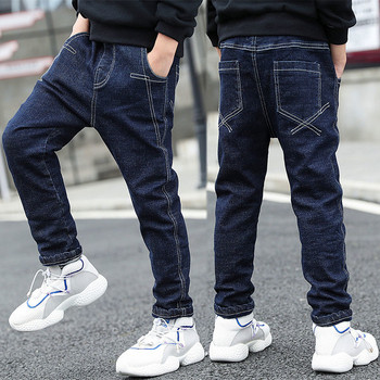 Παιδικά Fall Boys Jeans Skinnies Μαύρο τζιν παντελόνι για εφηβικά ρούχα 10 12 ετών Skinny Jeans Fashion Casual παντελόνι εξωτερικού χώρου