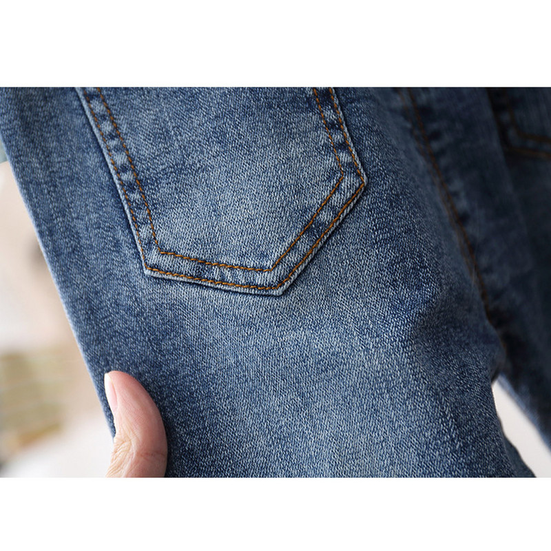 Μόδα Κινούμενα σχέδια Παιδικά Ρούχα Αγόρια Ελαστικά Τζιν Παντελόνι Βρεφικό Μικρό Κοριτσίστικο Τζιν Παντελόνι Παιδικά Ενδύματα Πάτο