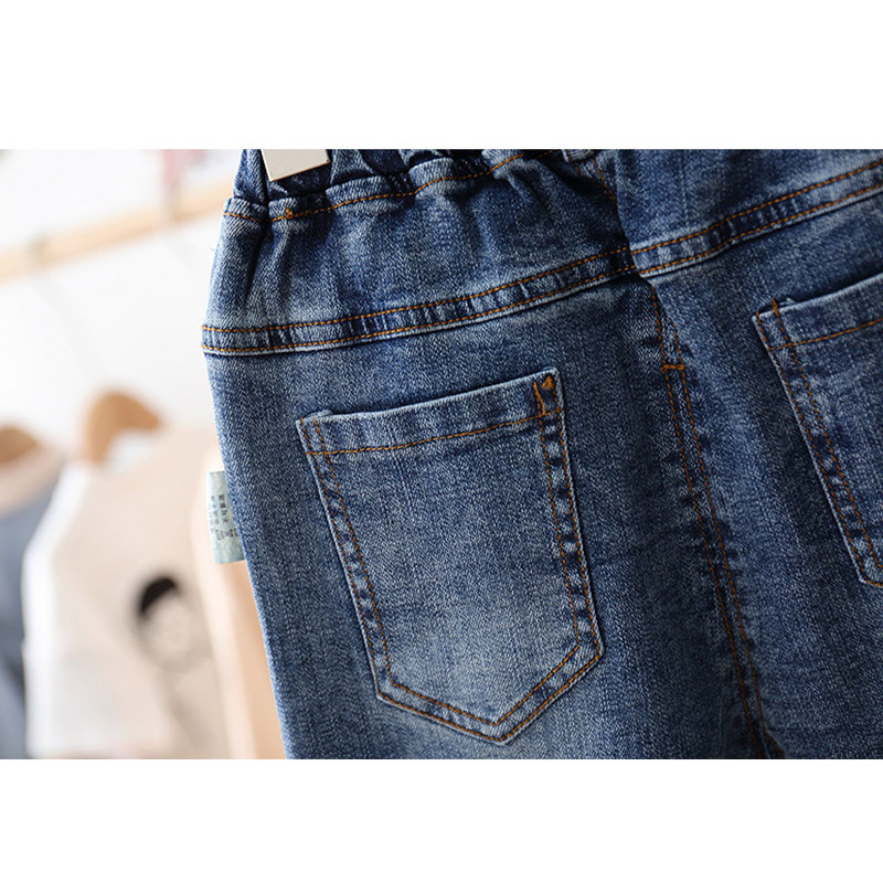 Μόδα Κινούμενα σχέδια Παιδικά Ρούχα Αγόρια Ελαστικά Τζιν Παντελόνι Βρεφικό Μικρό Κοριτσίστικο Τζιν Παντελόνι Παιδικά Ενδύματα Πάτο