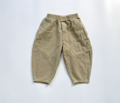 Jesen 2020. Novi korejski stil za malu djecu, dječje traper hlače za dječake, šik traperice, ležerne dječje hlače čistih boja