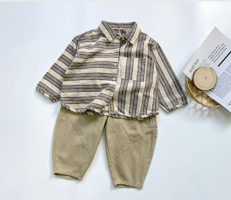 Jesen 2020. Novi korejski stil za malu djecu, dječje traper hlače za dječake, šik traperice, ležerne dječje hlače čistih boja