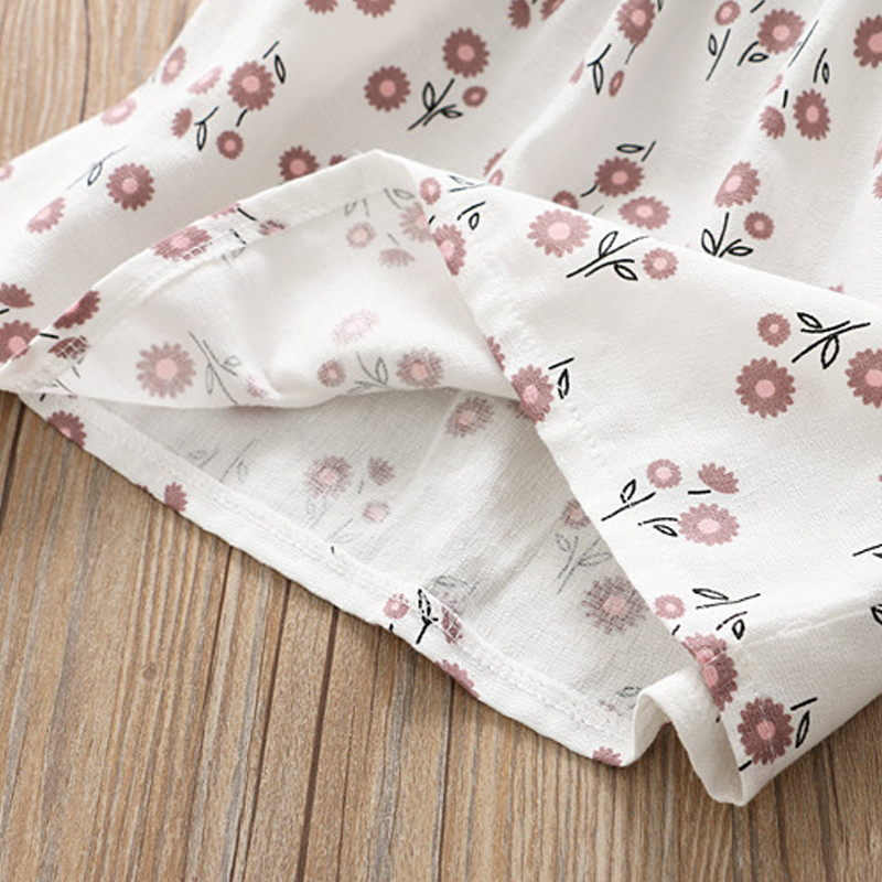 Bear Leader meiteņu kleita 2023. g. Jauns bērnu apģērba siksnas plecu kleita Bērnu apģērbu komplekts ar ziediem top + kleitu komplekts