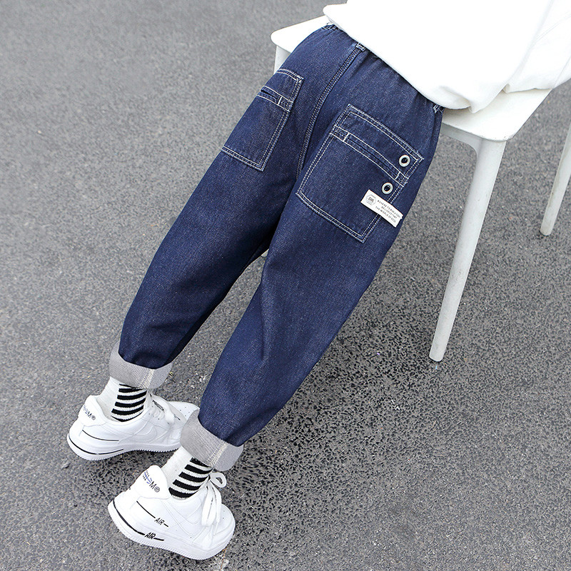 IENENS Jean odjeća za dječake 4-11 godina, uske ravne traperice, dječja, dječja traper odjeća, hlače, donji dio hlača za dječake