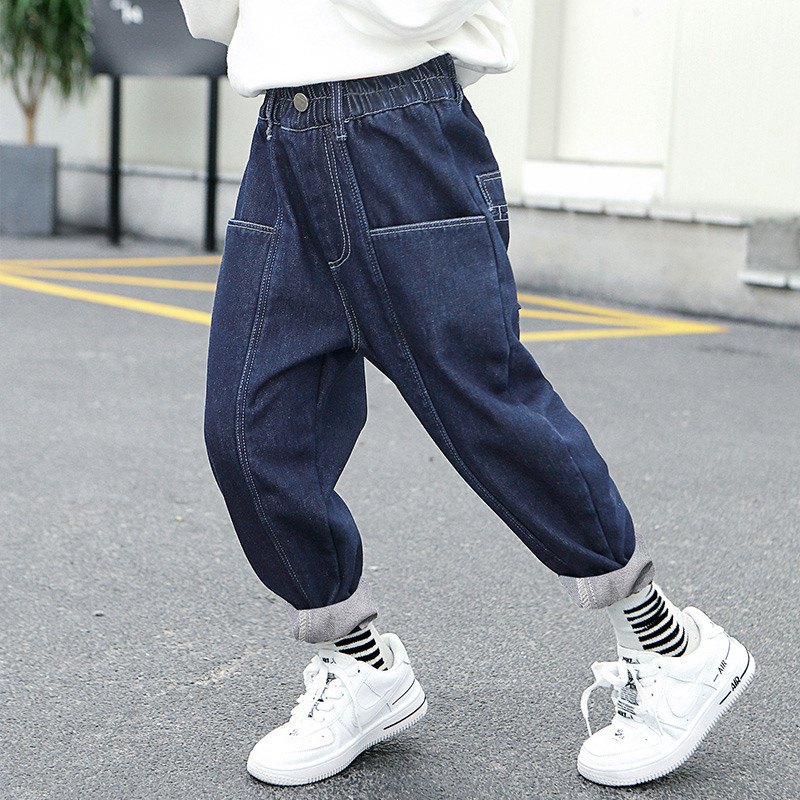 IENENS Jean odjeća za dječake 4-11 godina, uske ravne traperice, dječja, dječja traper odjeća, hlače, donji dio hlača za dječake