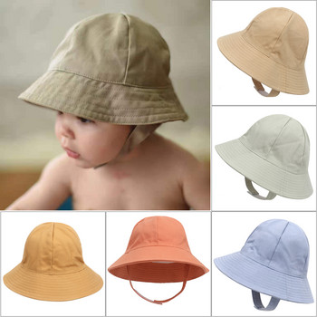 0-8 ετών Μωρό Καπέλο Καλοκαίρι Φθινόπωρο Παναμά Μωρό Υπαίθριο Καπέλο Ψαράς Αξεσουάρ παραλίας Καπέλο Παιδικό Καπέλο Καπέλο για κορίτσια Αγόρια