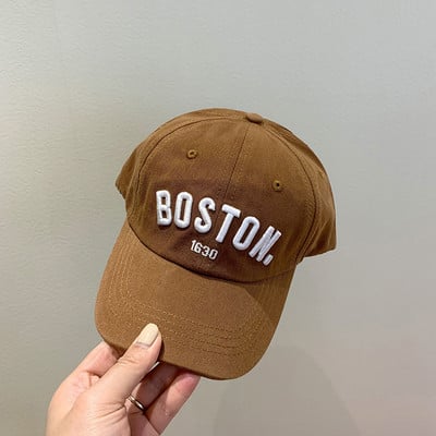 Koreai betűkkel hímzett baseballsapka gyerekeknek fiúknak lányoknak nyári állítható hip-hop napsapka gyerekeknek Snapback sapkák Gorras кепка