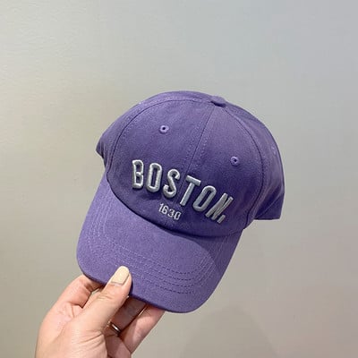 Koreai betűkkel hímzett baseballsapka gyerekeknek fiúknak lányoknak nyári állítható hip-hop napsapka gyerekeknek Snapback sapkák Gorras кепка