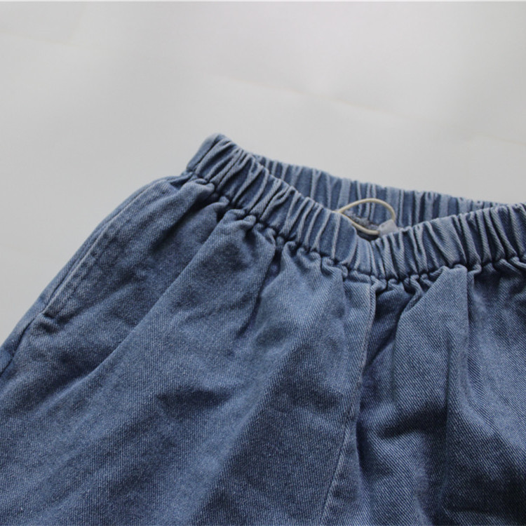 Nove jesenske traper hlače za dječake u korejskom stilu Jednobojne dječje traperice Dječje ležerne hlače