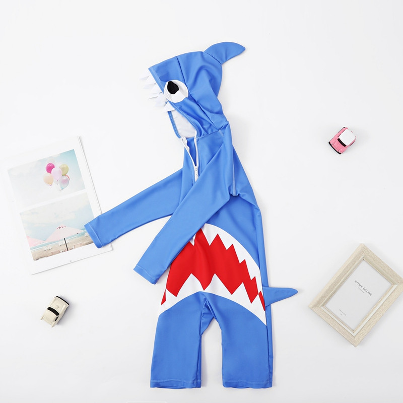 Dječji jednodijelni kupaći kostim sa šeširom Rash Guard odijelo Jednodijelni kupaći kostim za bebe/malu djecu Dječaci Jednodijelni kupaći kostim Kupaći kostim za dječake