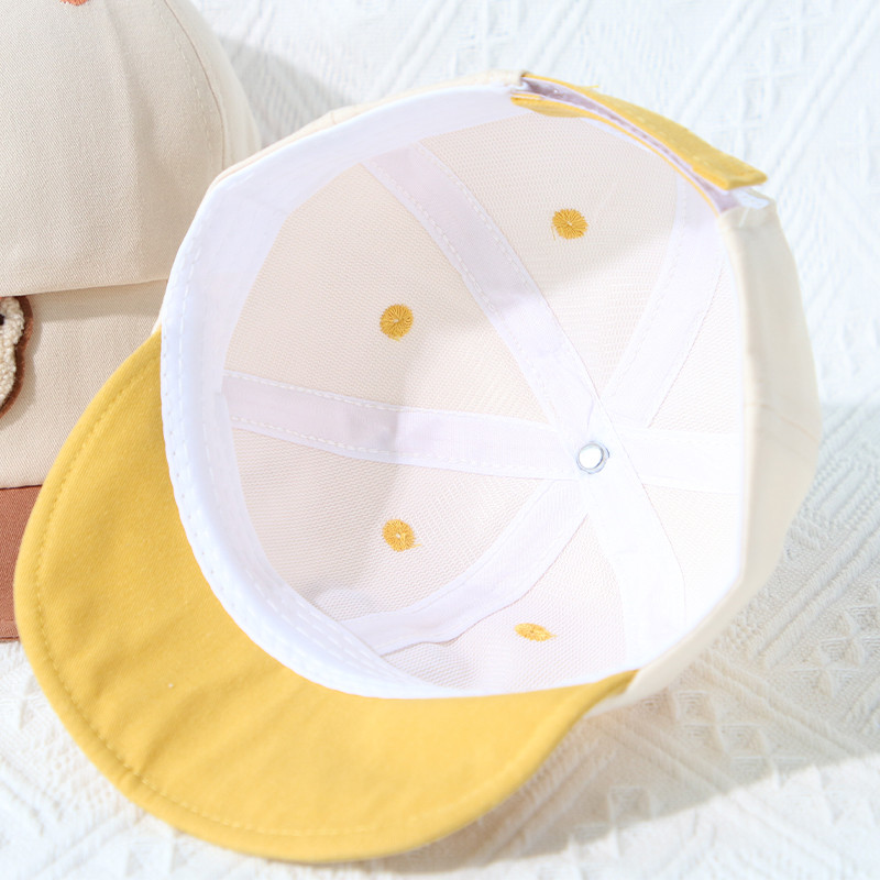 Ljetna dječja bejzbol kapa na otvorenom, slatki medvjed, dječak, djevojčica, šešir za sunce, mekana, dječja šešir sa šiljkom, šešir 아기모자 0-18M