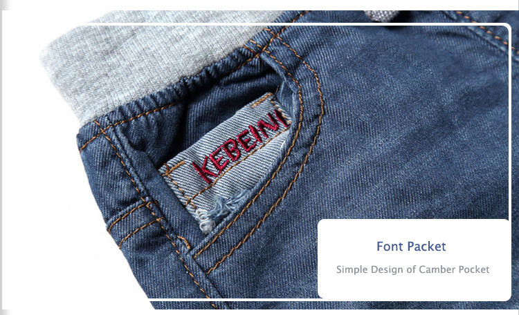 Dječje traper kratke hlače za dječake od 2 do 13 godina, ljetne ležerne dječje traperice za dječake, pamučne prozračne mekane hlače za dječake